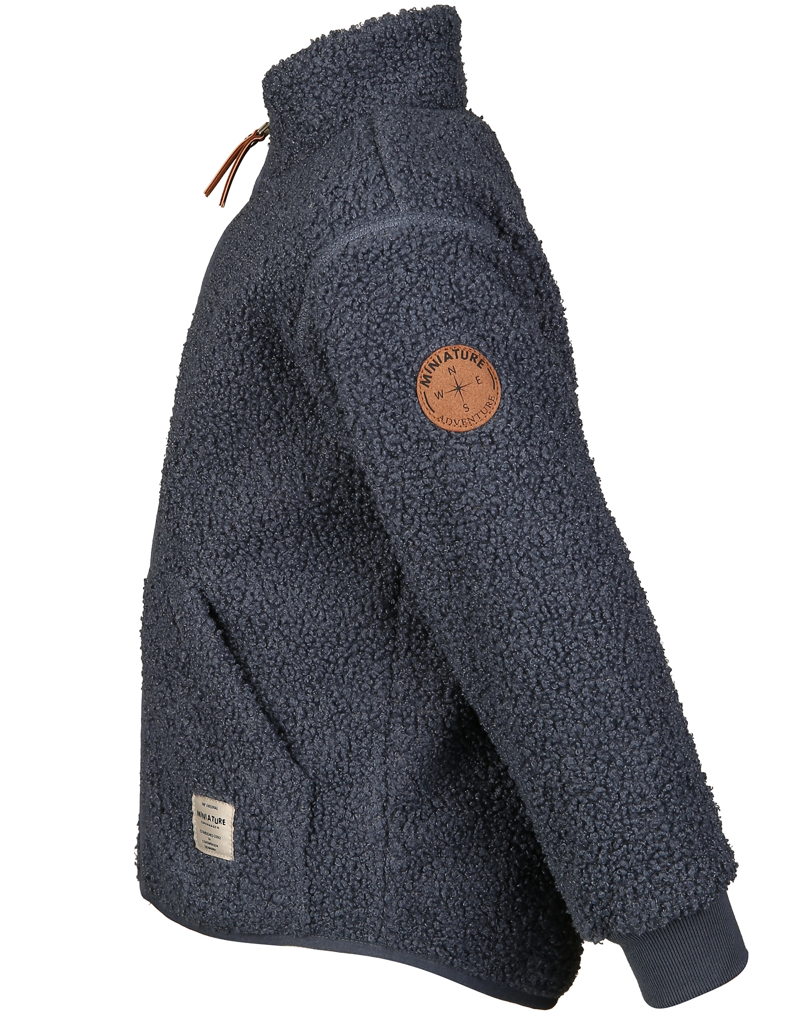 Teddyfleece-Jacke MATSALEH in ombre blue