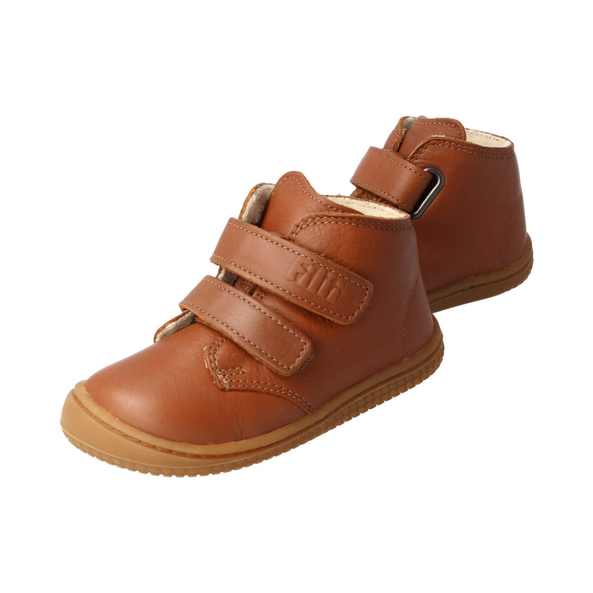 MB4213-W9 chestnut SOFT-FEET BIO nappa wool velcro Weite/M