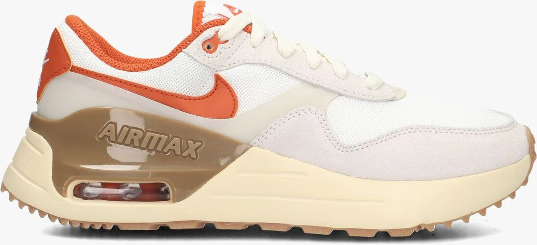 NIKE witte nike lage sneakers w nike air max system