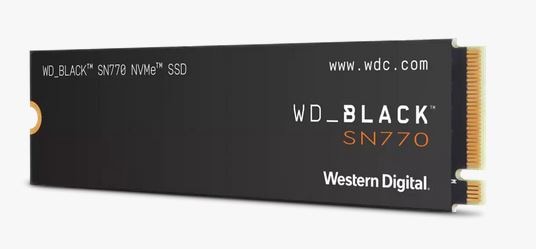 WD_Black Gaming-SSD »SN770 NVMe« 2 TB Formfaktor: M.2 2280