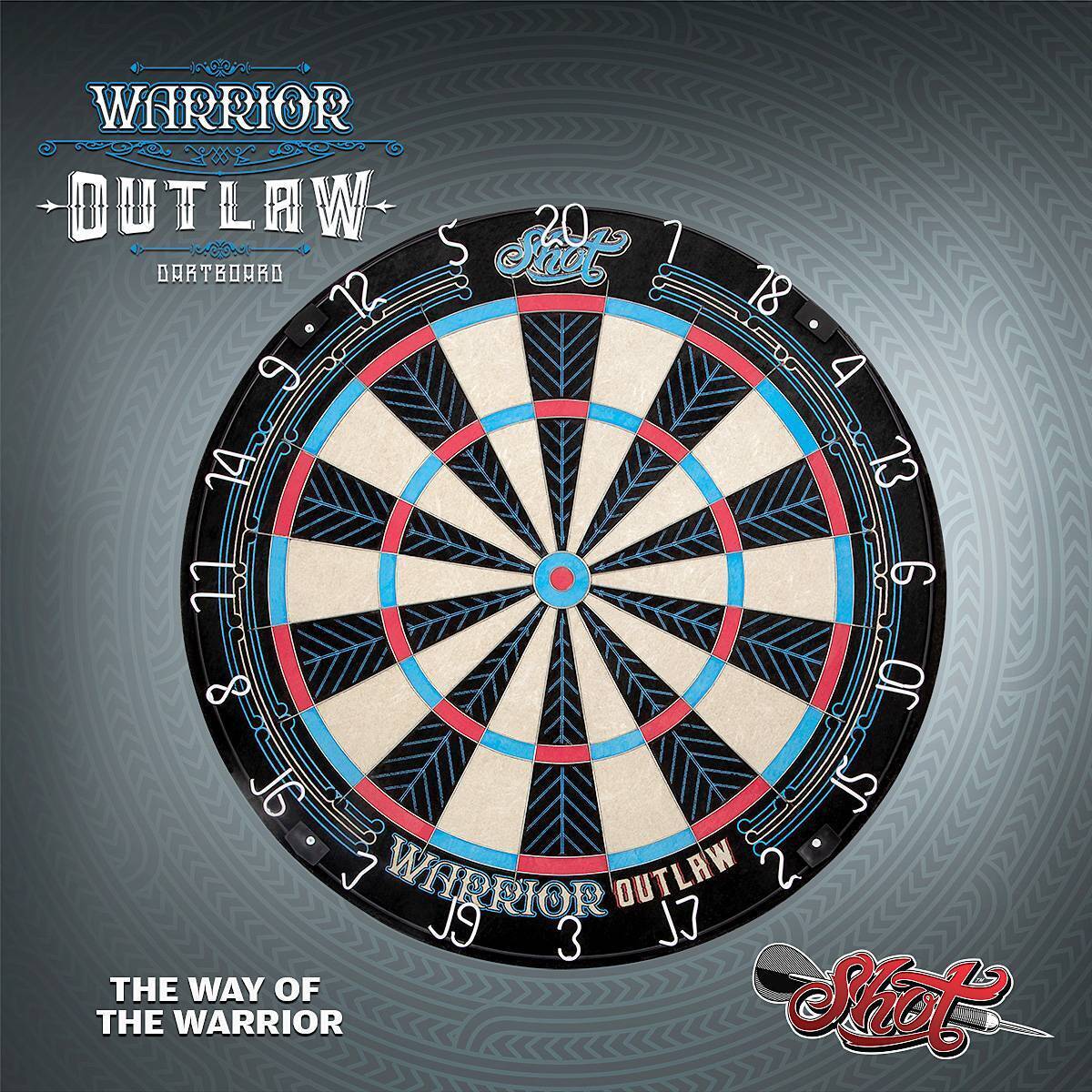 Shot - Warrior Outlaw Dartboard