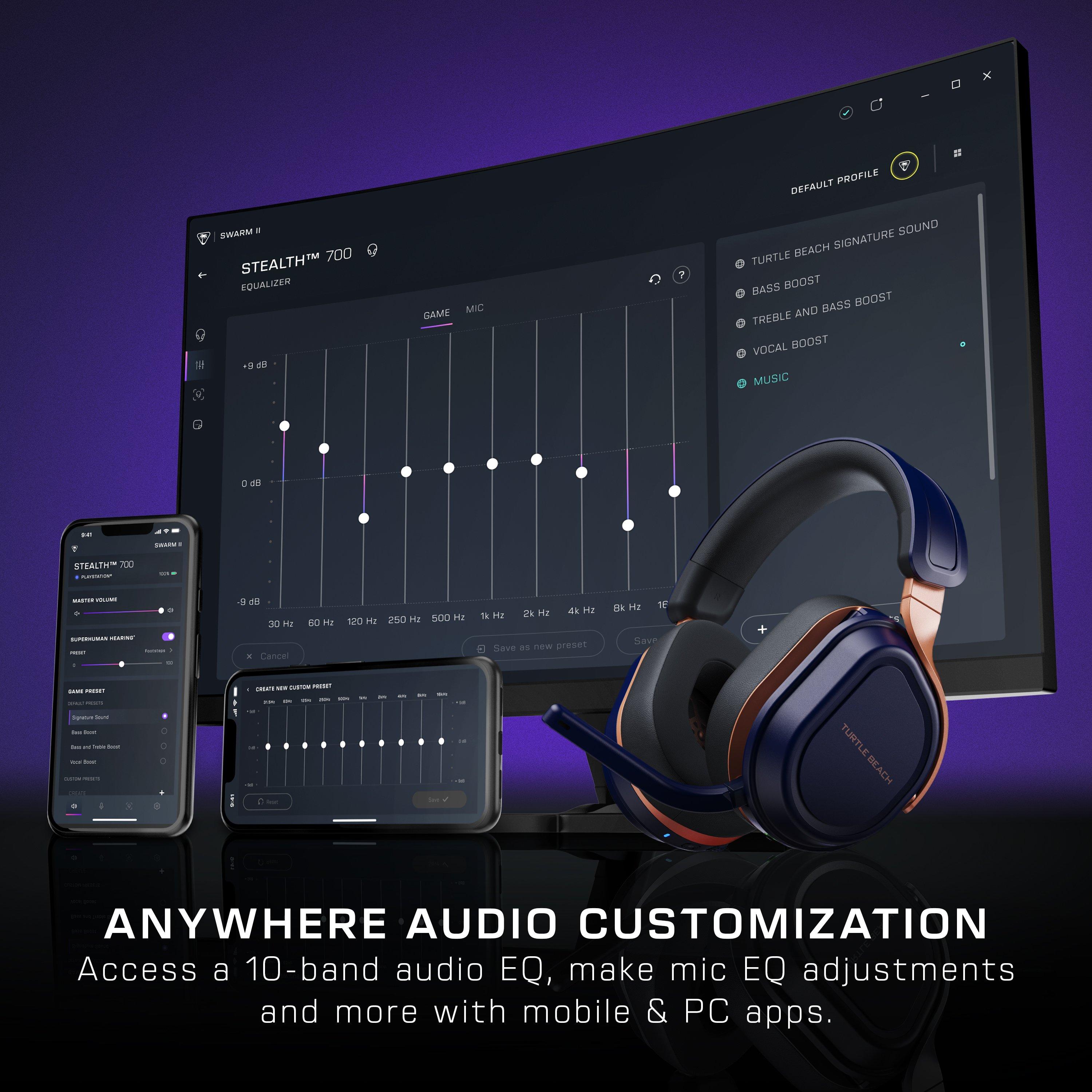 Turtle Beach Stealth 700 Gen 3 Wireless Xbox. PS5, PS5 & PC Gaming Headset
