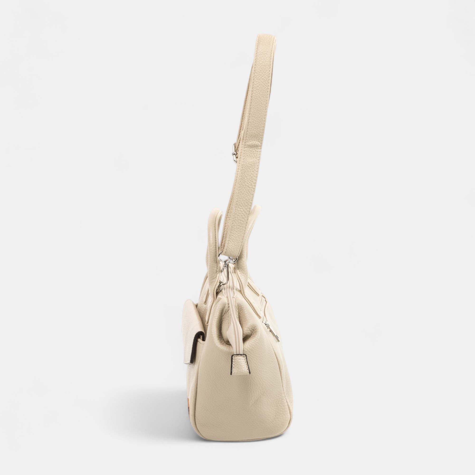 Sac à main beige