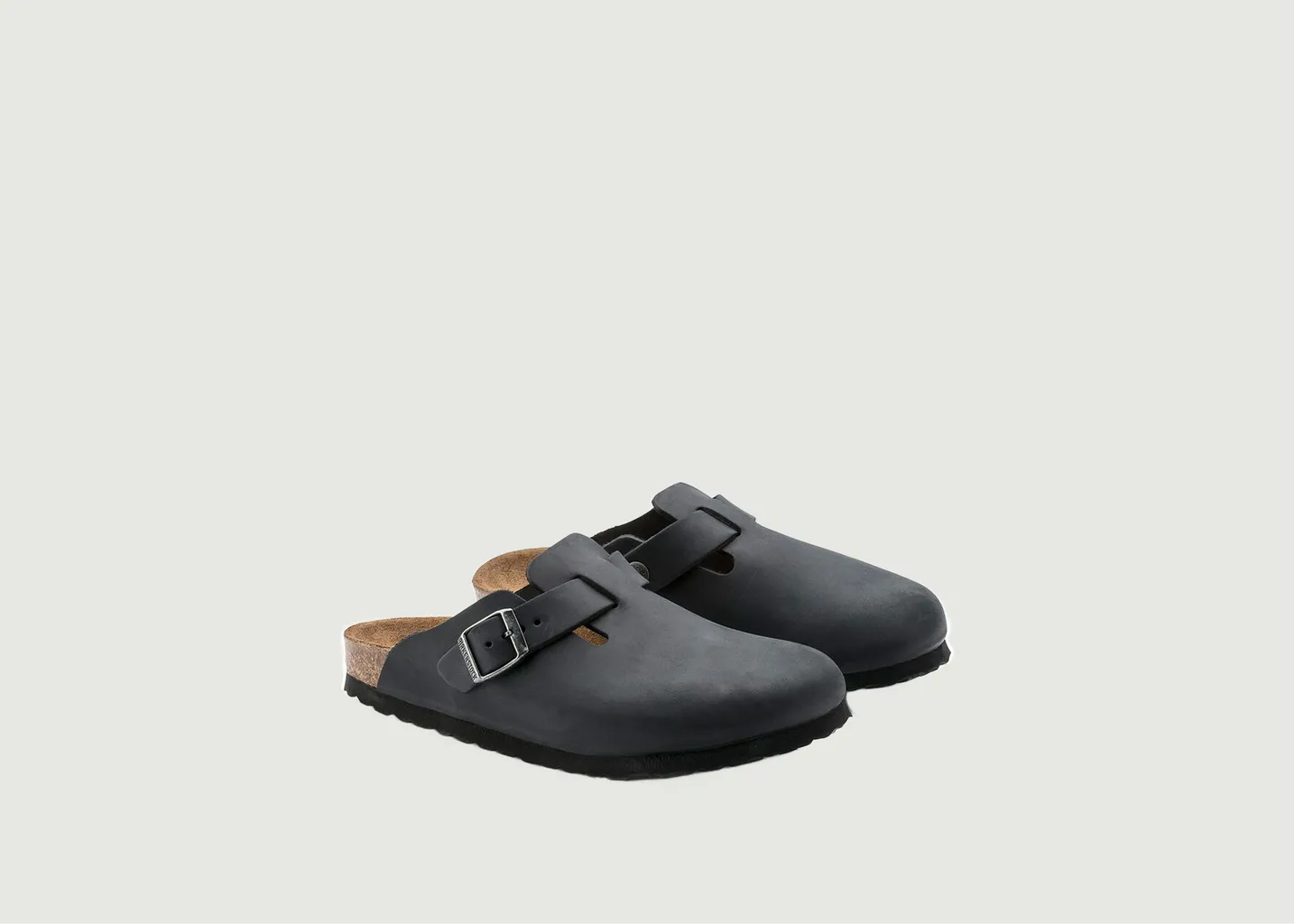 Mules Boston En Cuir Suede Birkenstock