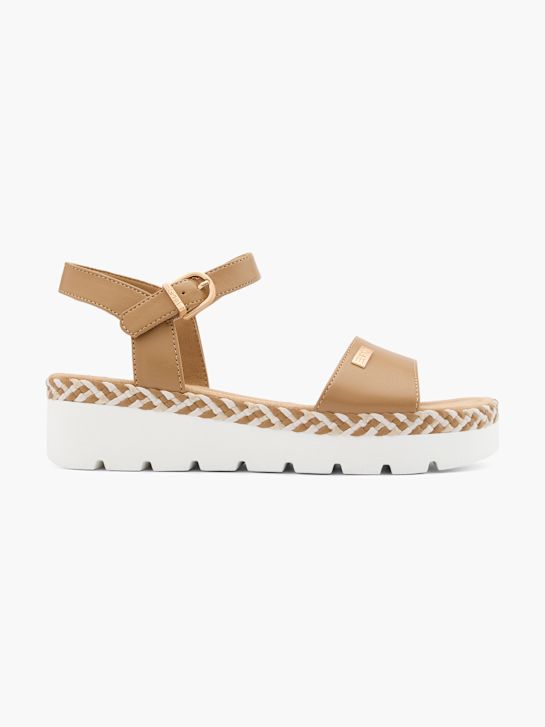 ESPRIT Sandalette Cognac
