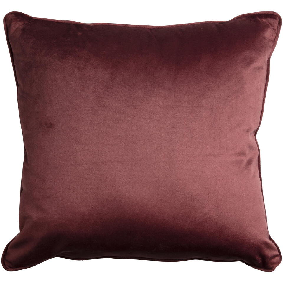 Kussen Erba Bordeaux 45x45 cm