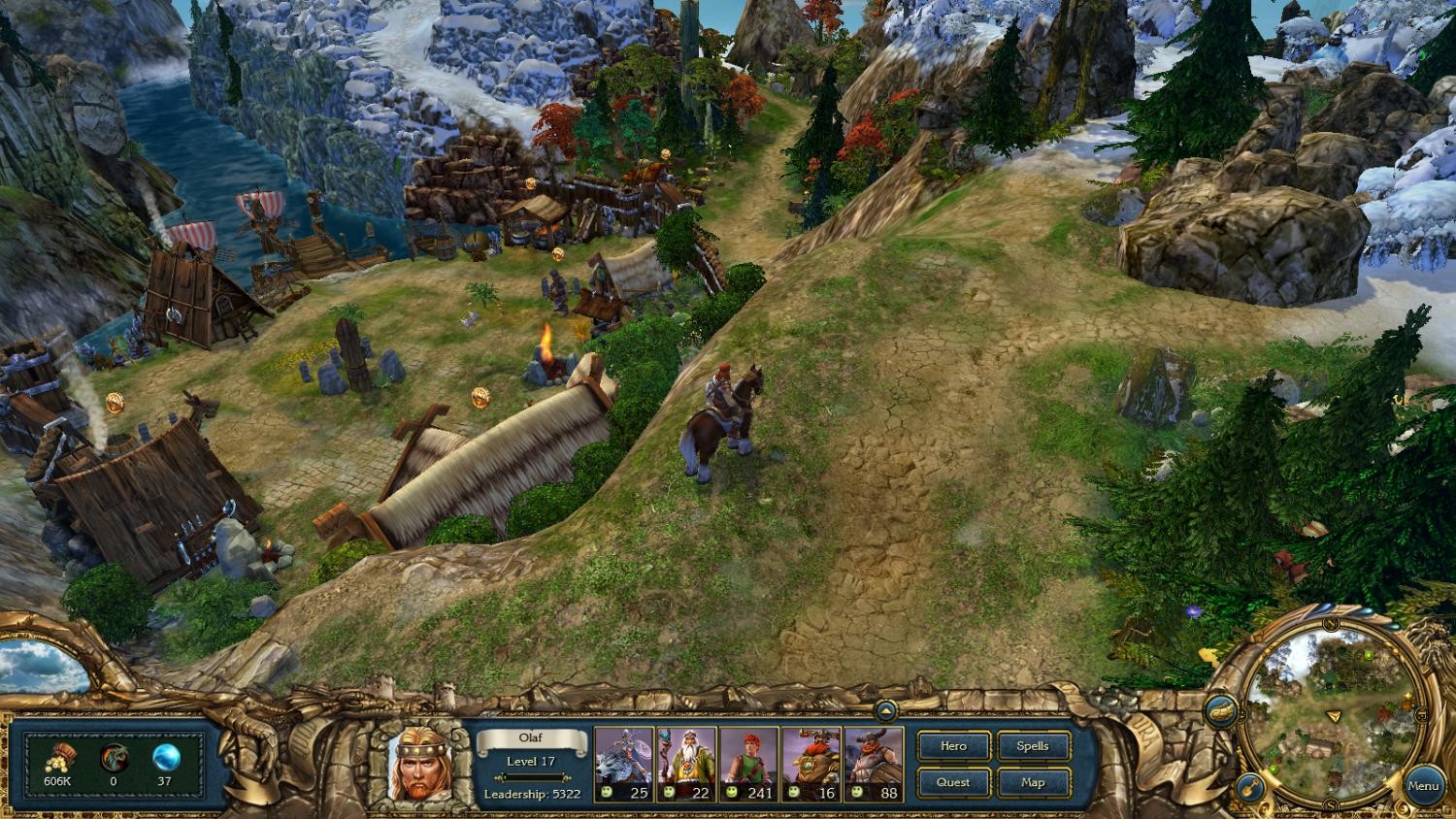 King's Bounty: Warriors of the North Valhalla upgrade- PC