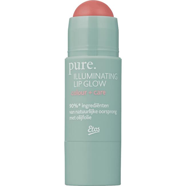 Etos Pure Illuminating Lip Glow Colour + Care 020 Rosy Glow