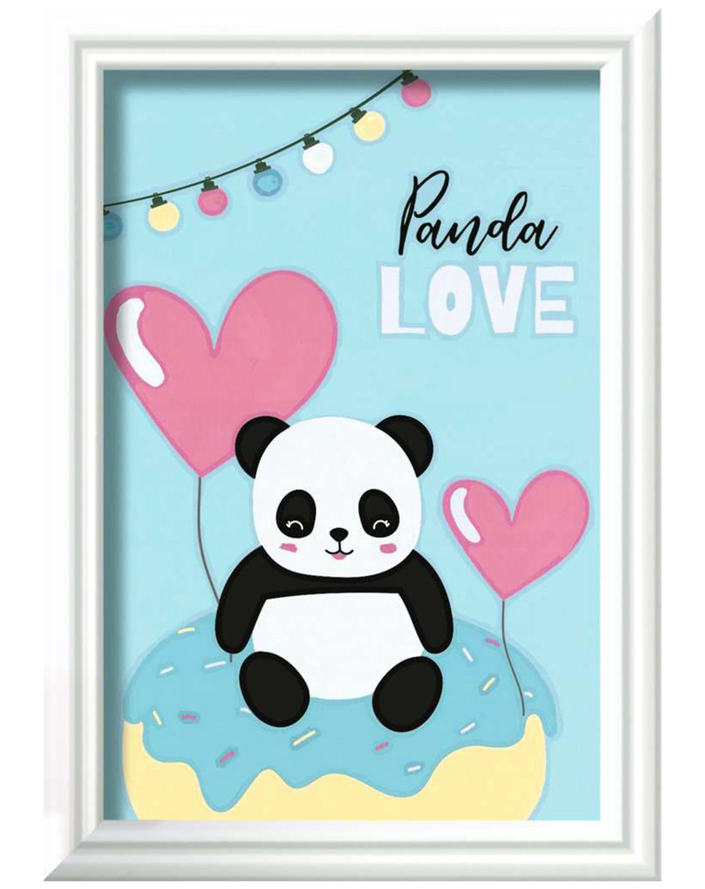 Malen nach Zahlen PANDA LOVE