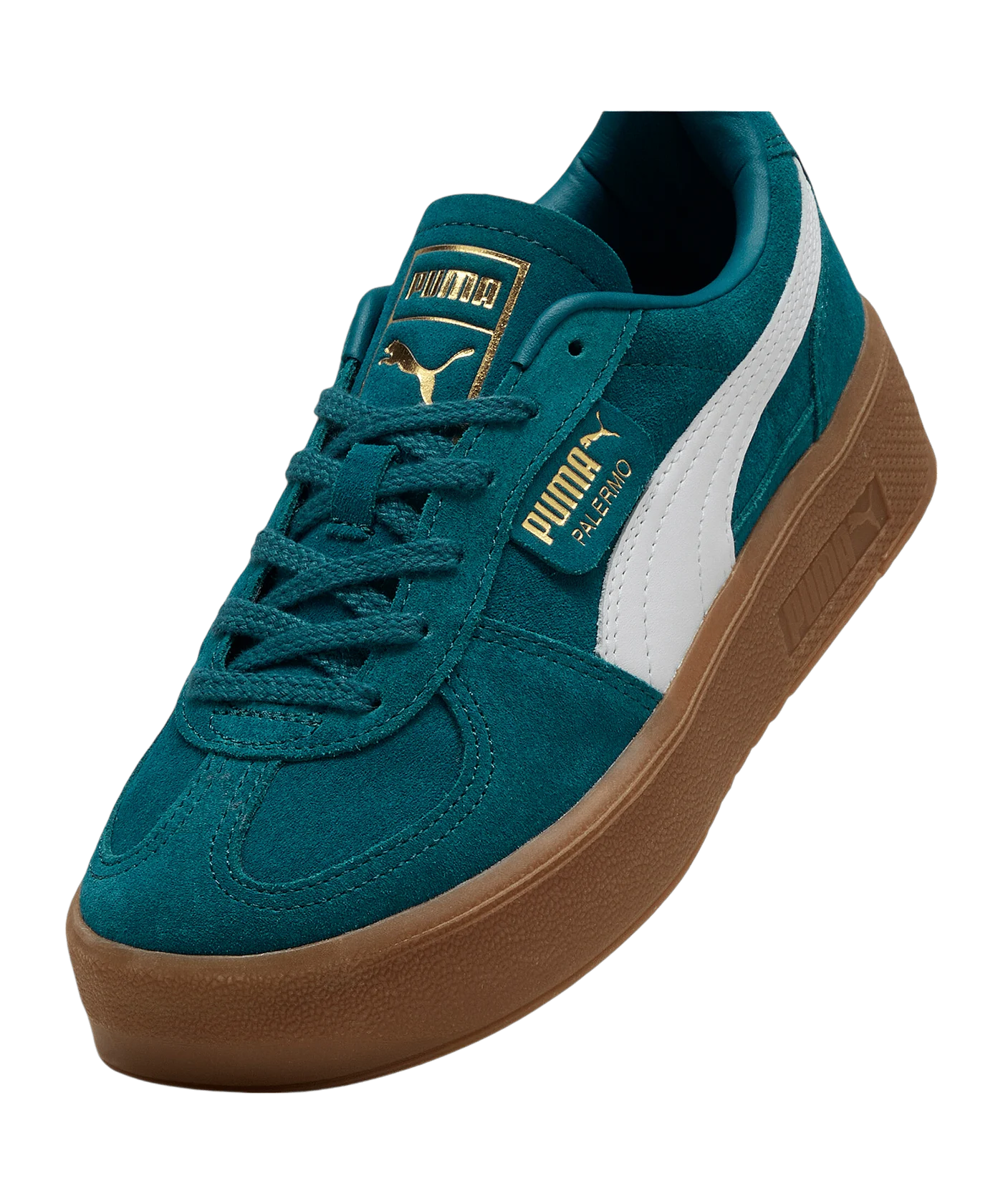 PUMA Palermo Elevata Sneaker Damen Grün F02