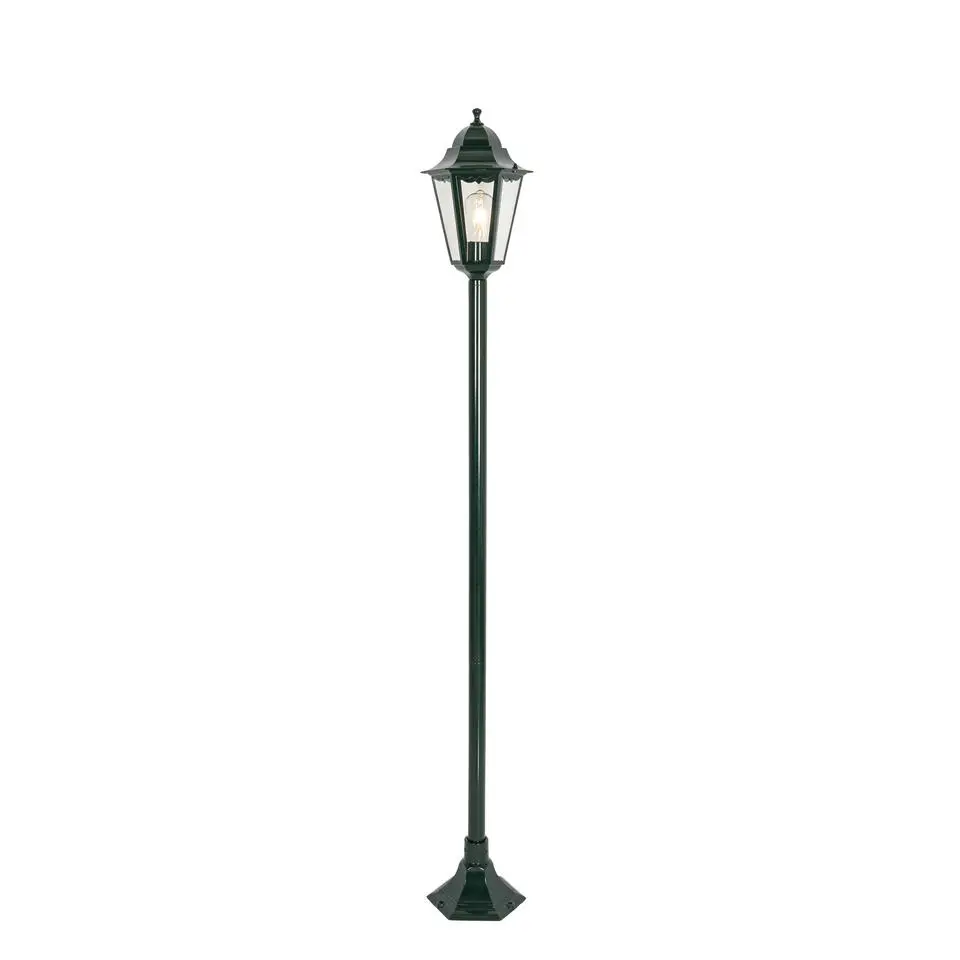 Qazqa staande buitenlampen new orleans groen e27