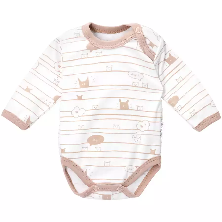 Baby Sweets 3tlg Set Body + Hose + Mütze Lieblingsstücke beige creme