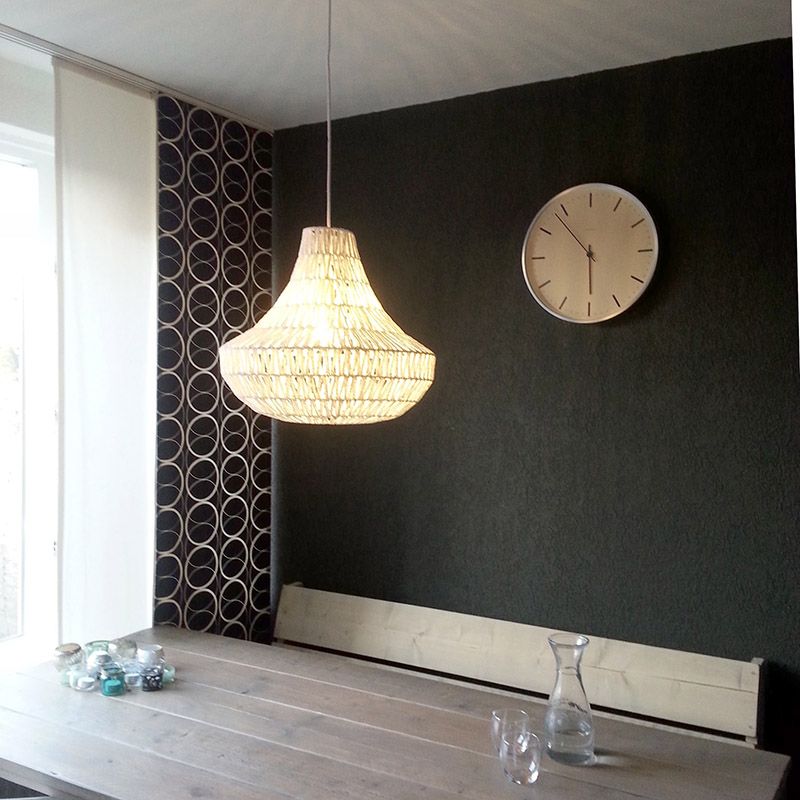 Retro hanglamp wit 50 cm - Lina Cono 50