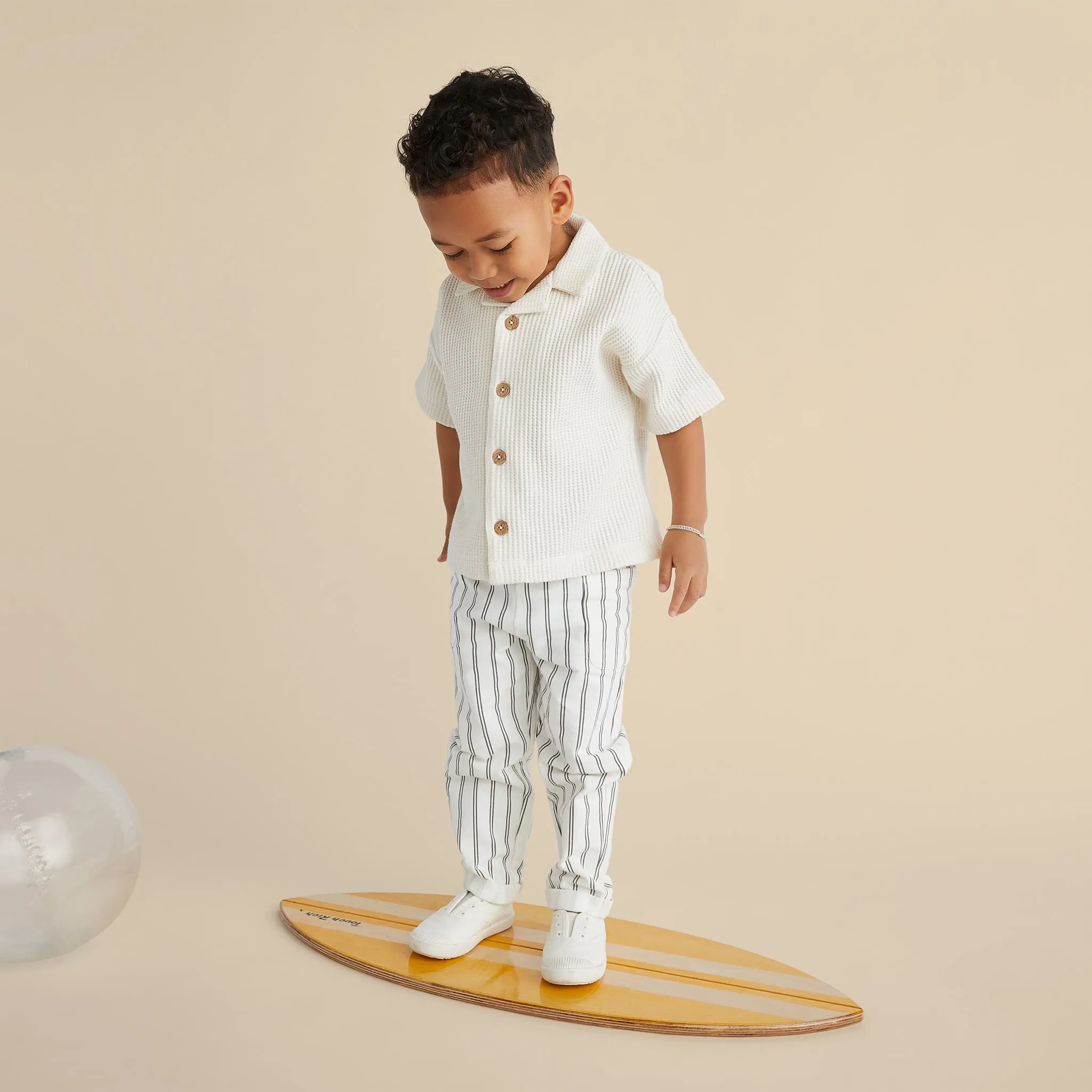 Rise Little Earthling Chemise Gaufrée 2-6ans