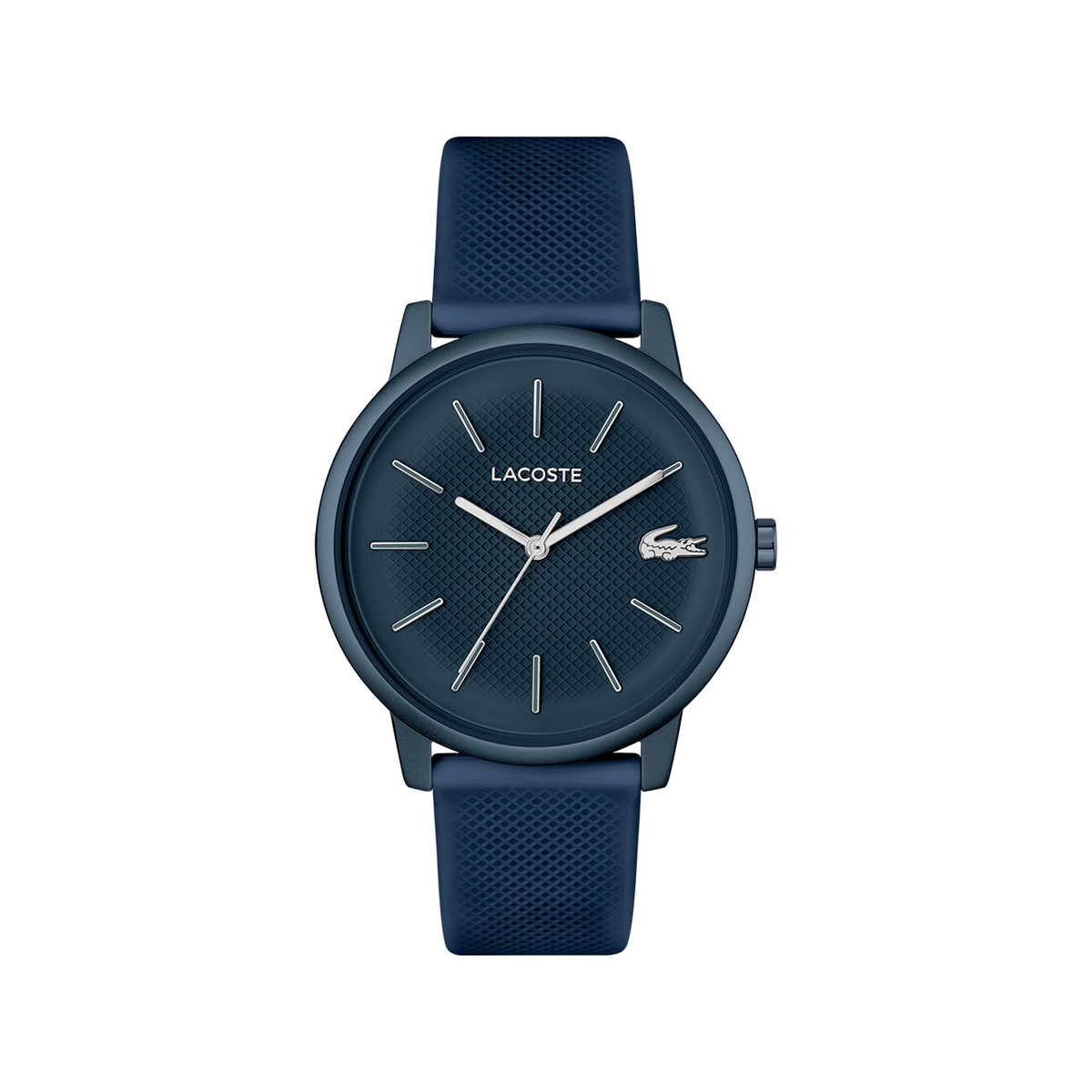 Montre LACOSTE.12.12 move TR90 bleu  homme bracelet silicone bleu