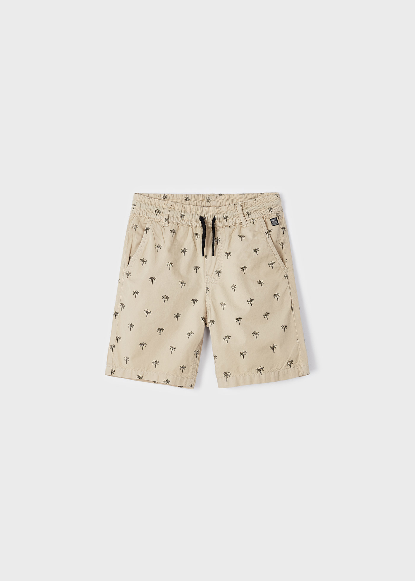 Bermudas de algodão estampadas para meninos