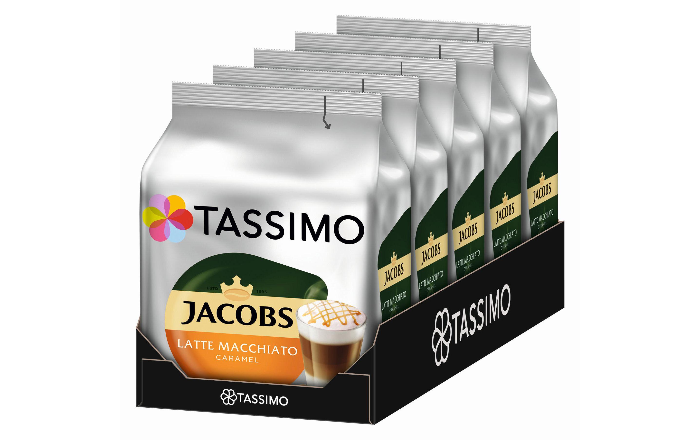 Kaffeekapseln T DISC Latte Macchiato Caramel 40 PortionenTassimo Caramel Macchiato Kapseln