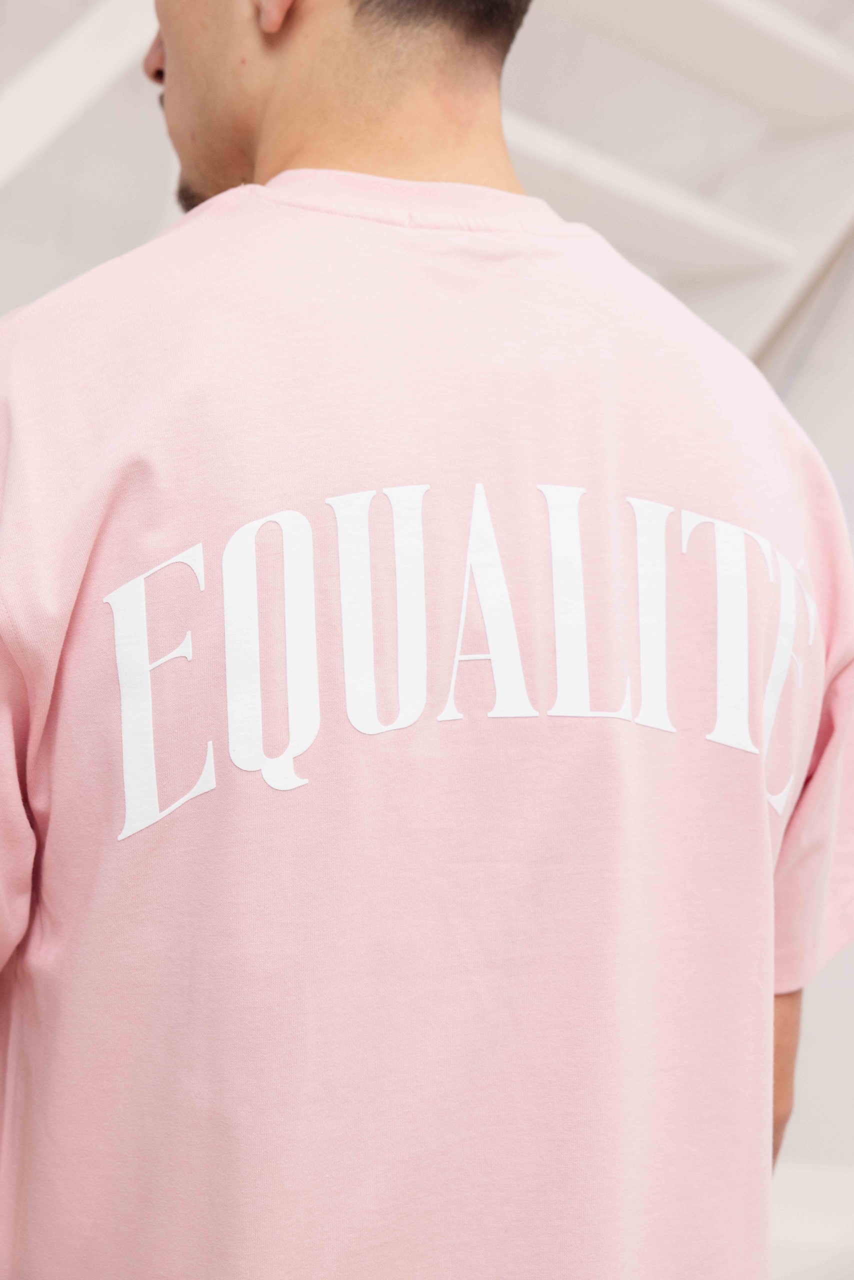 Equalité Oliver T-Shirt Heren Roze