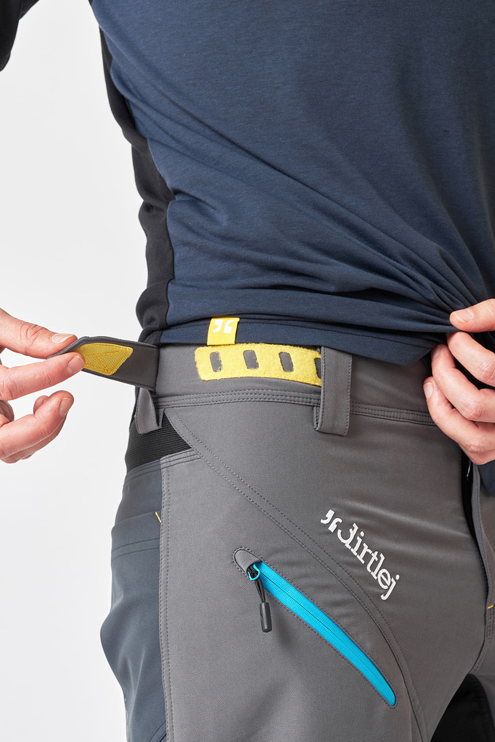 Dirtlej Trailscout Half & Half MTB shorts Grå/blå