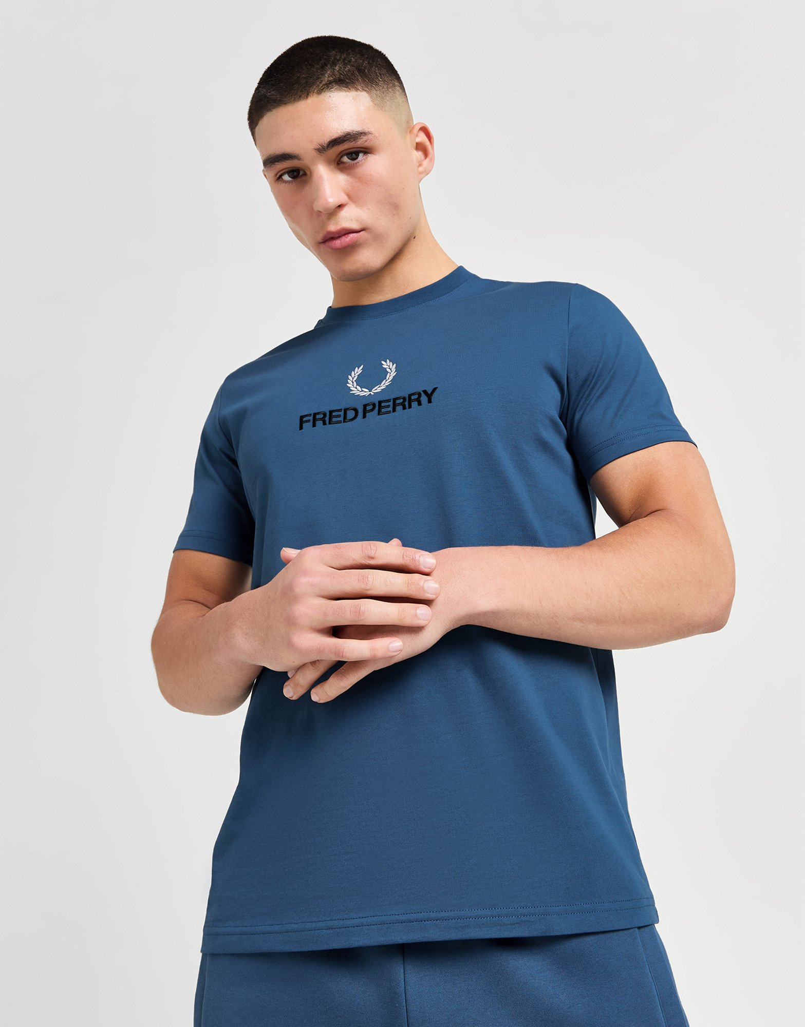 Fred Perry T-Shirt Global Stack Logo Homme