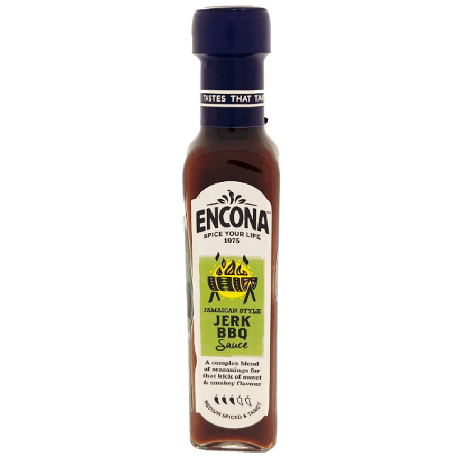 Encona Jamaicaanse Stijl  Jerk Barbecue Saus 142ml