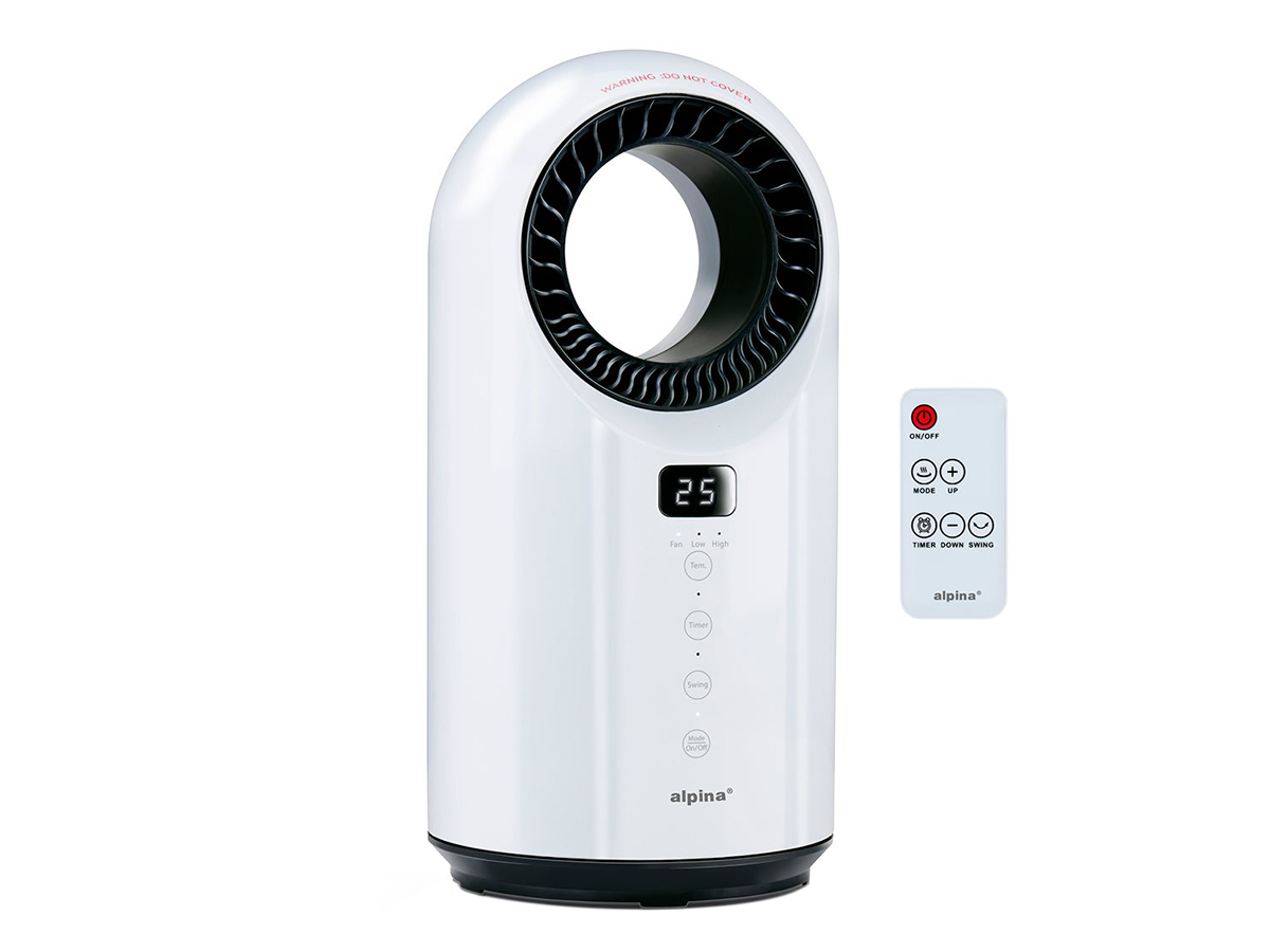 Alpina PTC-1903R keramische ventilatorkachel - 1500 watt