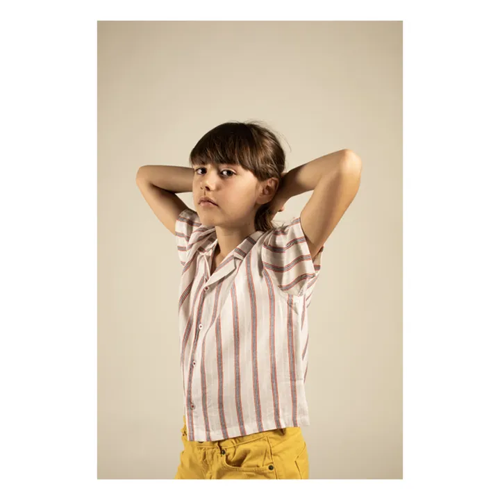 Sunchild Chemise Farrel Rayée | Blanc