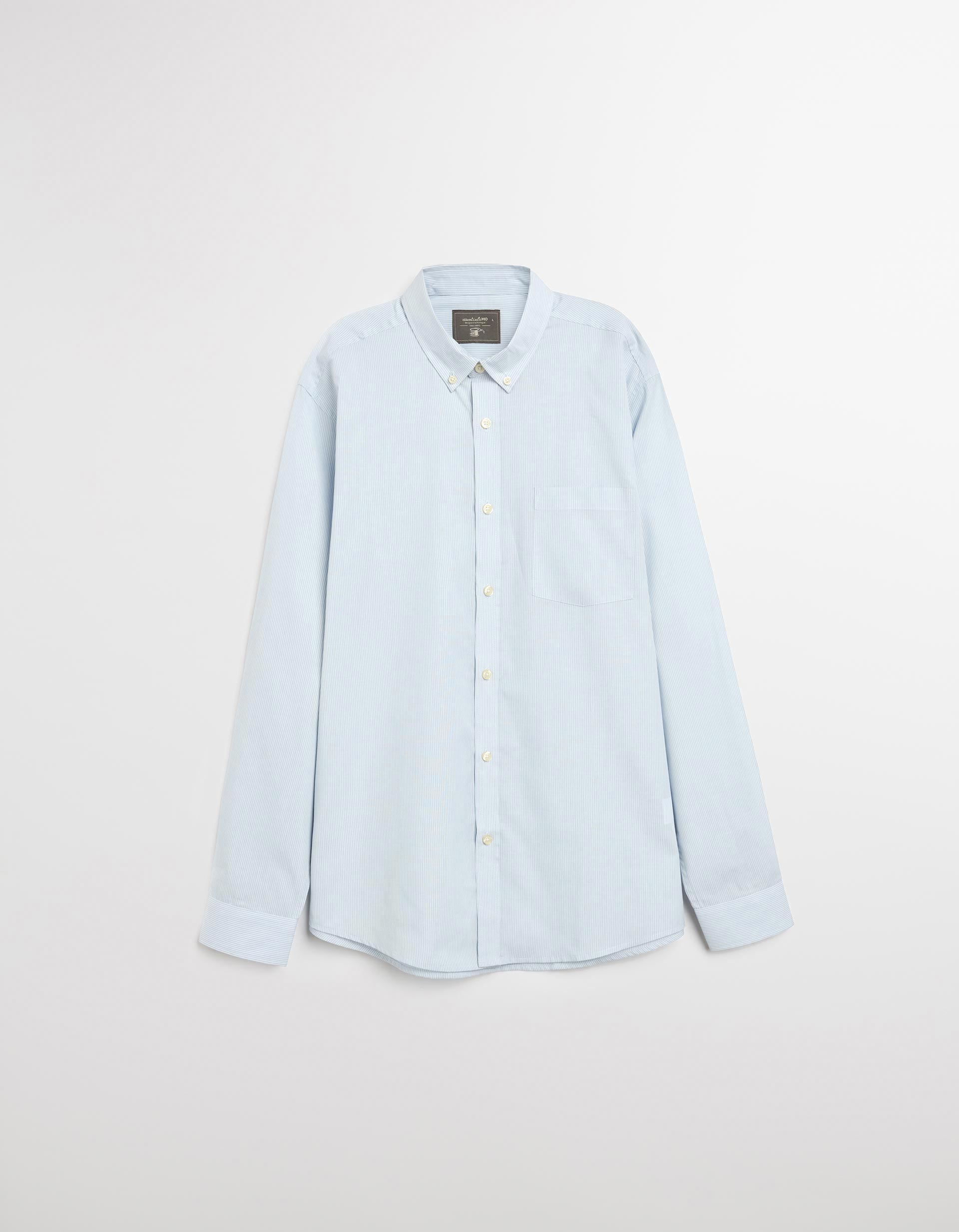 Camisa, Homem, Azul Claro