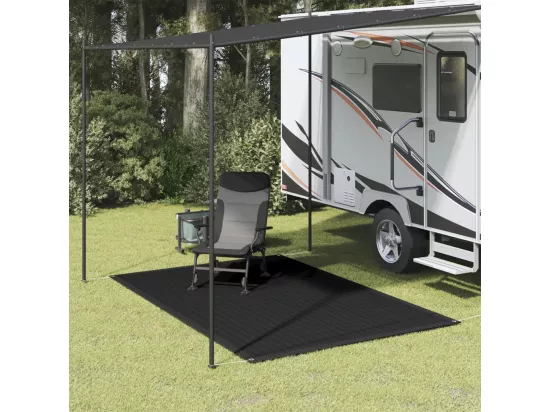 Tapis de tente 200x300 cm Noir