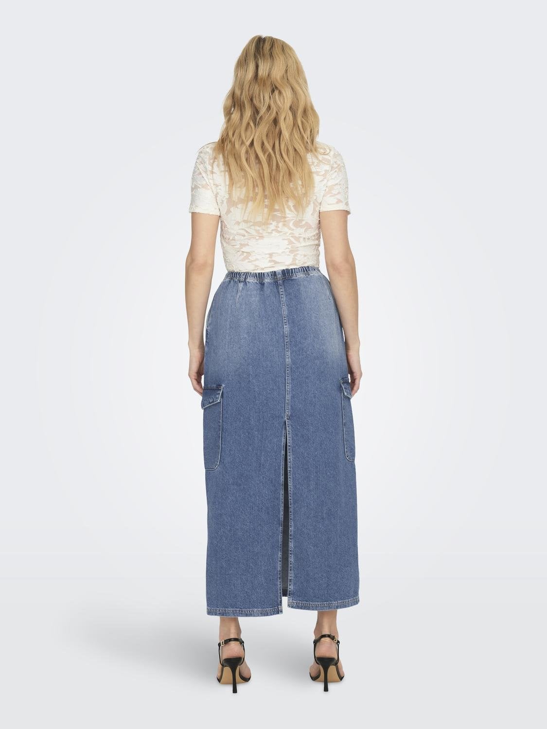 ONLSTELLA Jeansrock Medium Blue Denim
