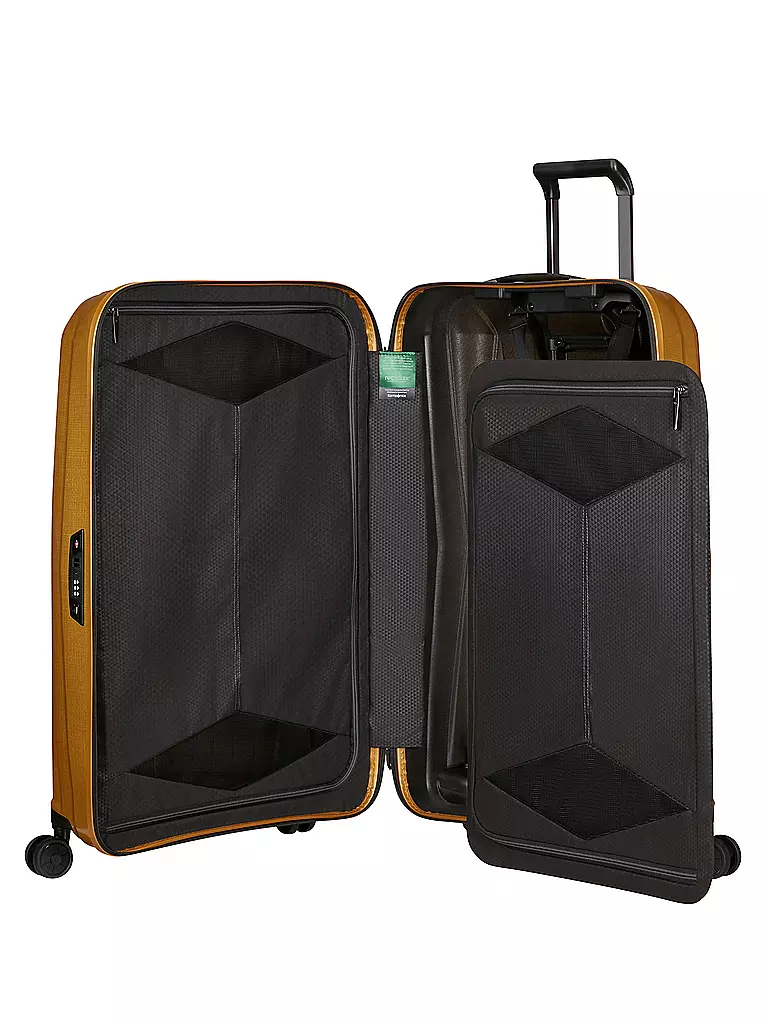 SAMSONITE Trolley 77cm MAJOR-LITE SPINNER saffron yellow gelb