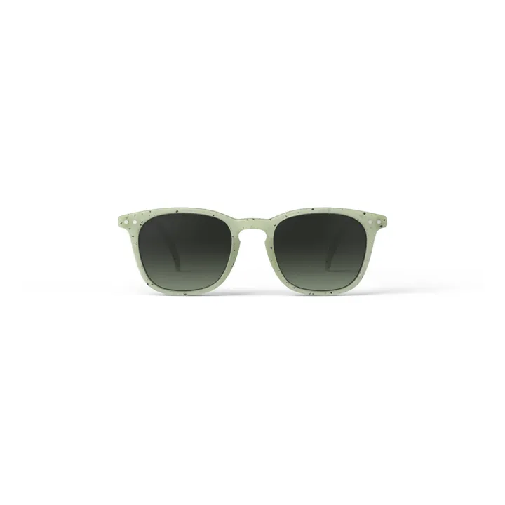 IZIPIZI Lunettes de Soleil #E Effet Moucheté Junior | Vert d'eau
