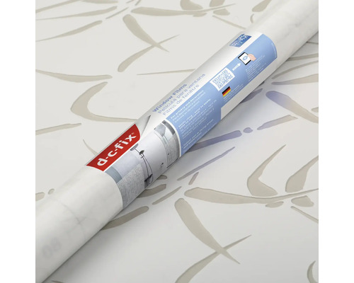 dc-fix® zelfklevende glasdecoratiefolie Bamboe wit 45x200 cm
