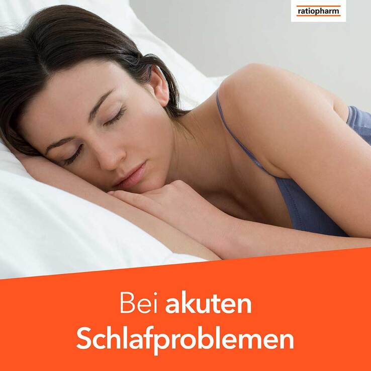 Schlaf Tabs ratiopharm 25 mg Tabletten, 20 St