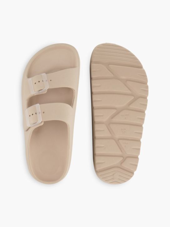 Graceland Pantolette beige