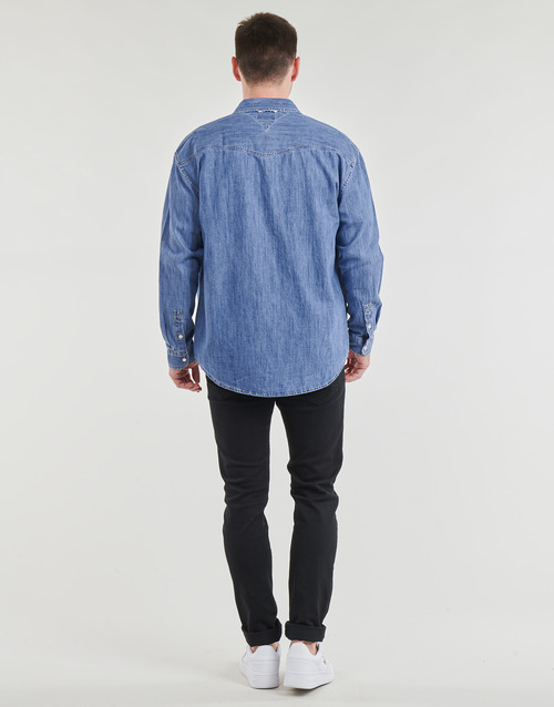 Tommy Jeans - TJM RLX WESTERN DENIM SHIRT - Jean