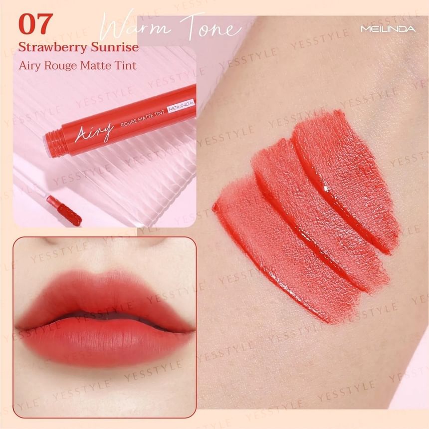 Meilinda - Airy Rouge Matte Tint