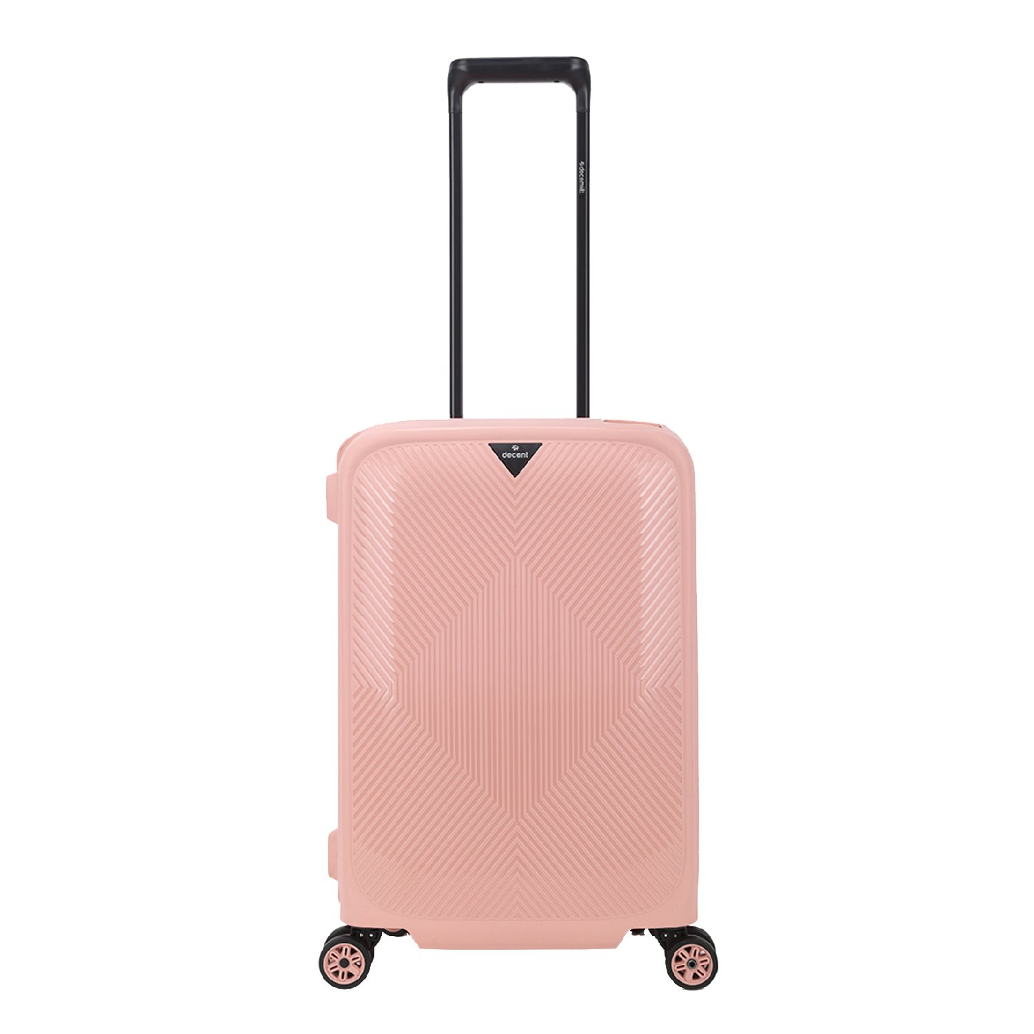 Decent Axiss-Fix 4 Wiel Cabin Trolley 55 licht roze