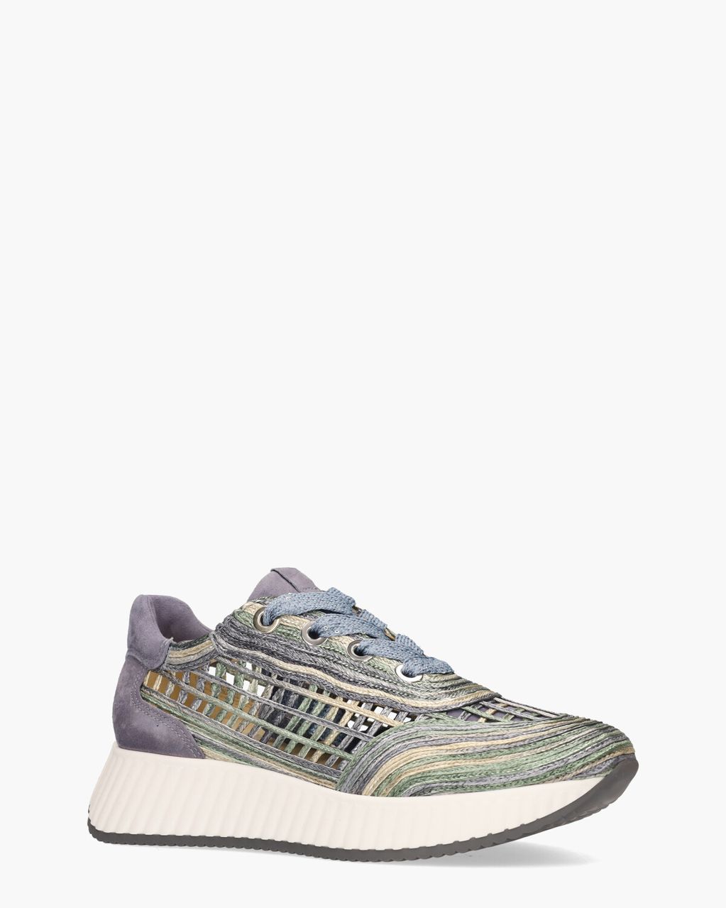 Softwaves Ardi Blauw/Multicolor Damessneakers