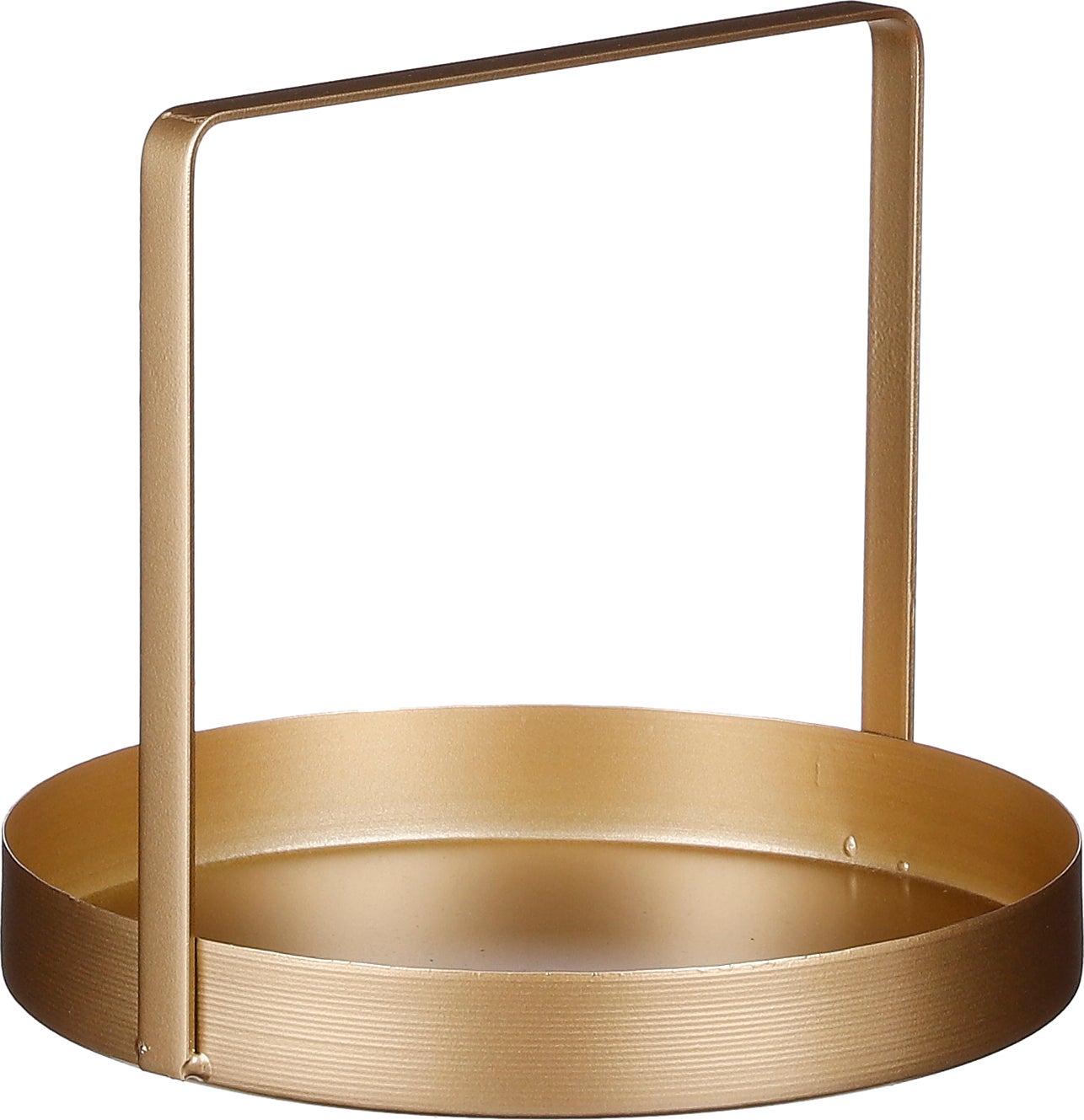 Mica Decorations decoratiebord goud D 25 H 21 cm