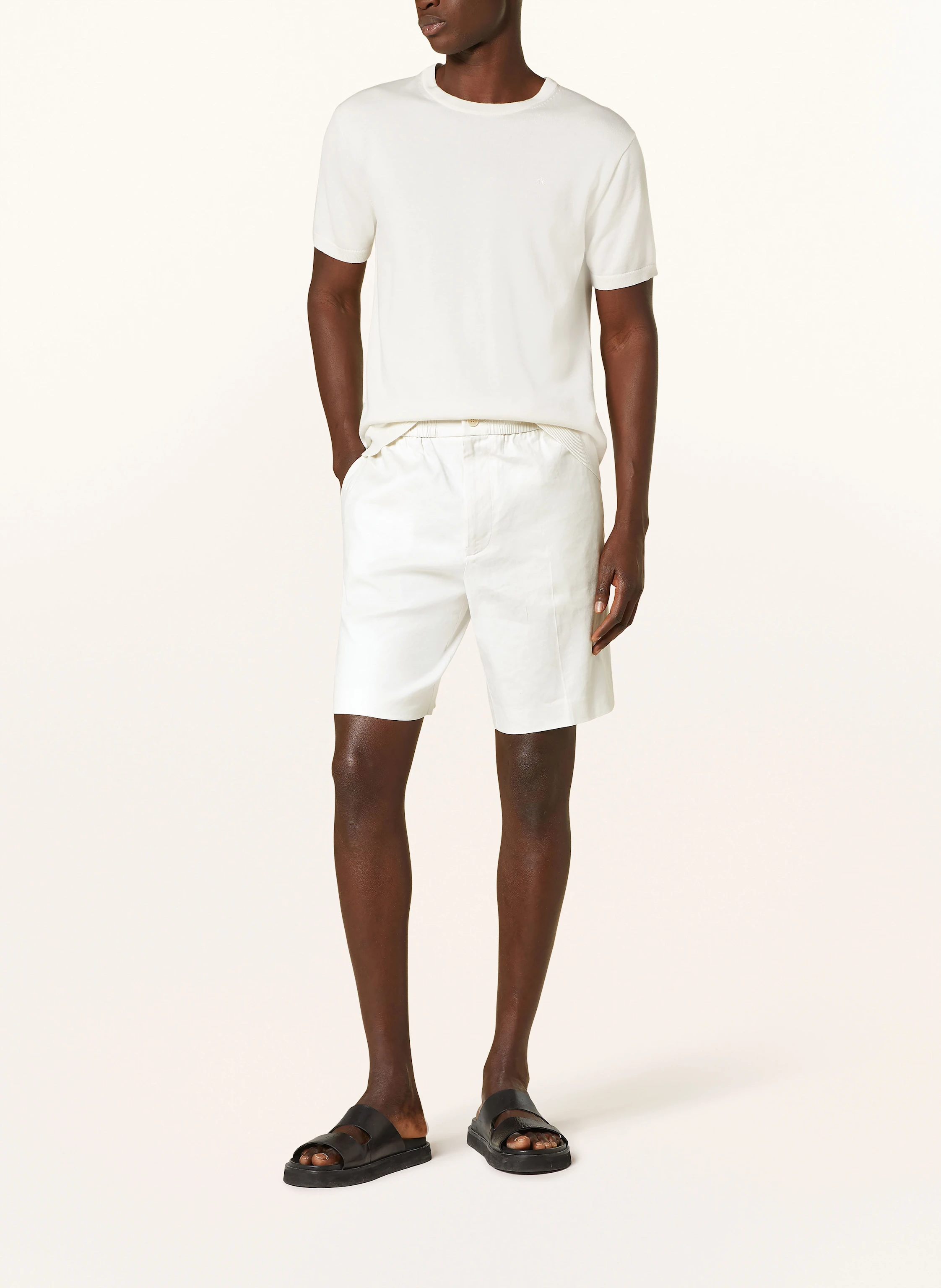 Calvin Klein Shorts mit Leinen