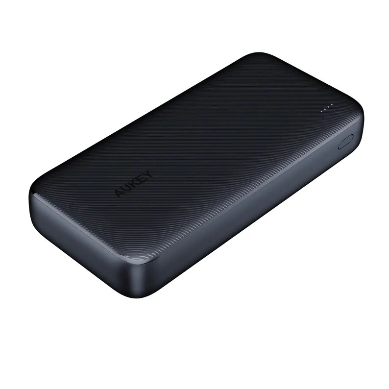 (22.5W) Basix Plus 20000mAh Dual USB A / USB C / Micro USB Powerbank (PB-N74S) - Schwarz