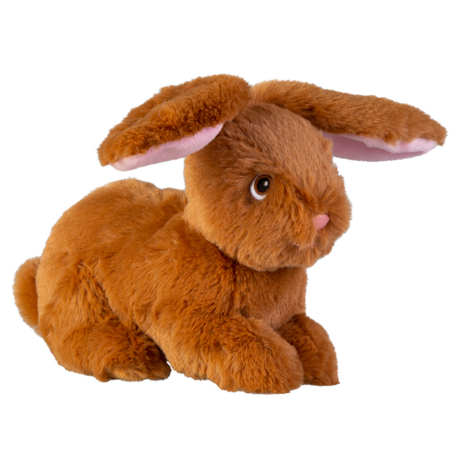 Besttoy - Plüsch-Hase - sitzend - braun - ca. 19 cm