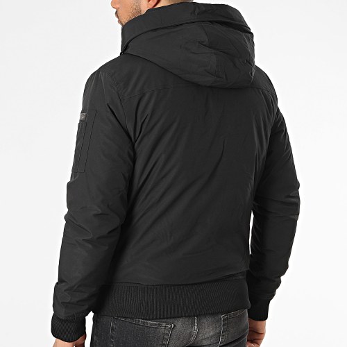 Veste Zippée Capuche Reven 03V6502M Noir
