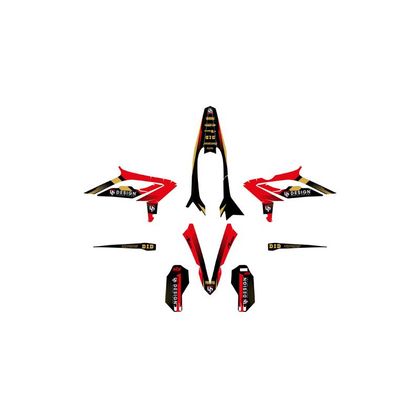 Kit déco UP Design SPIKE - Noir / Rouge