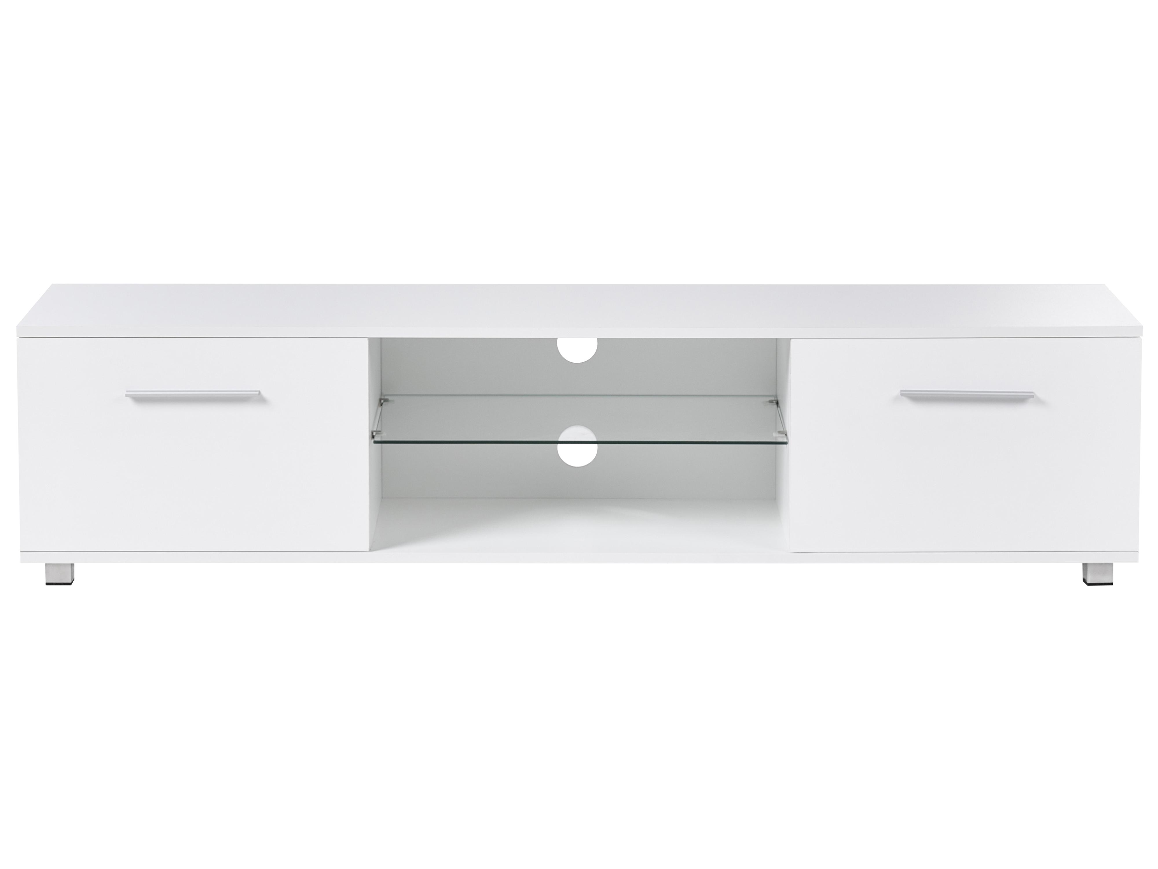 TV-meubel met LED BANFF Wit