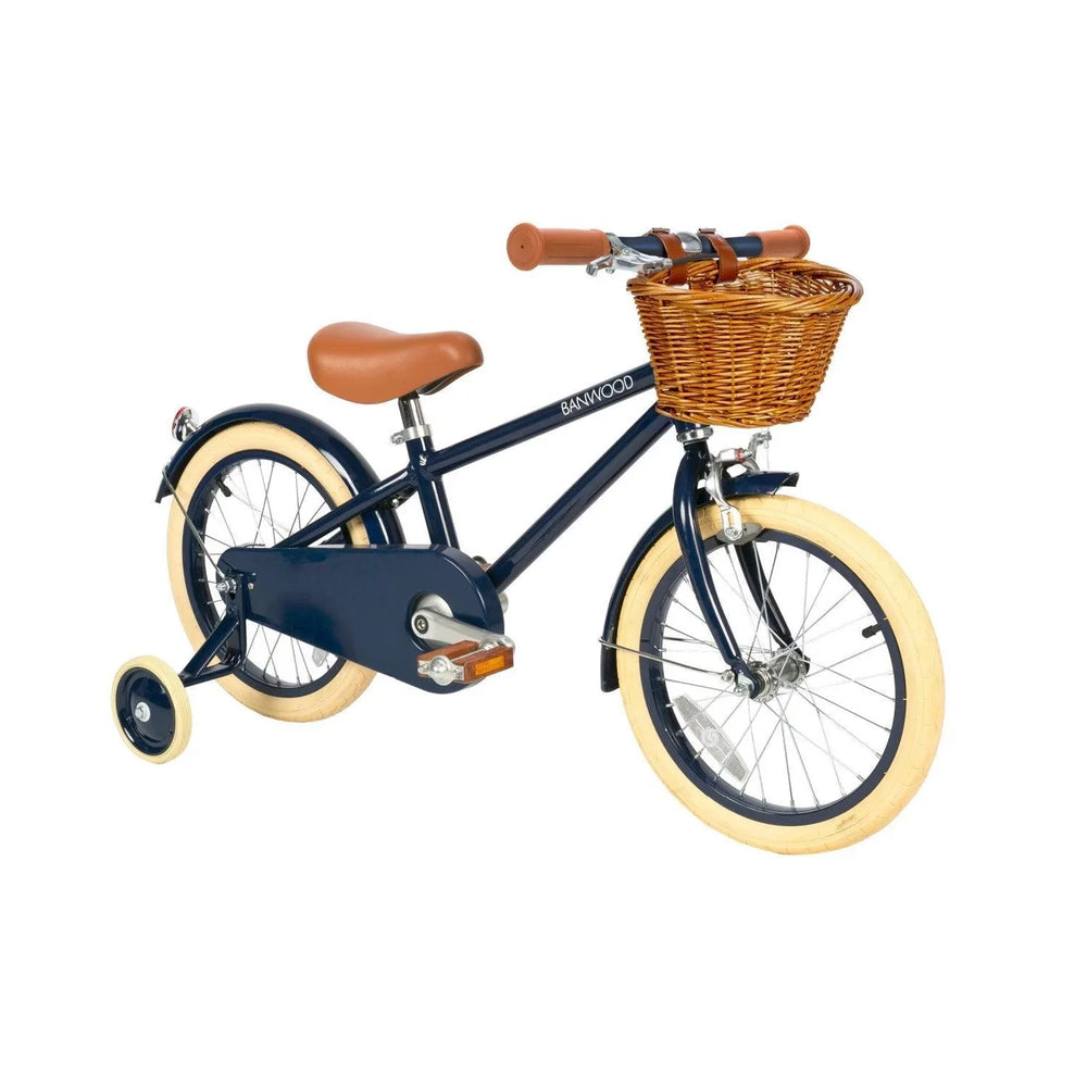 Classic Cykel Navy - Banwood → Luksusbaby.dk