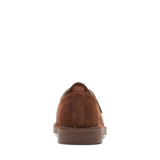 Clarks Desert Lon Evo Sko, Brown Suede, 42