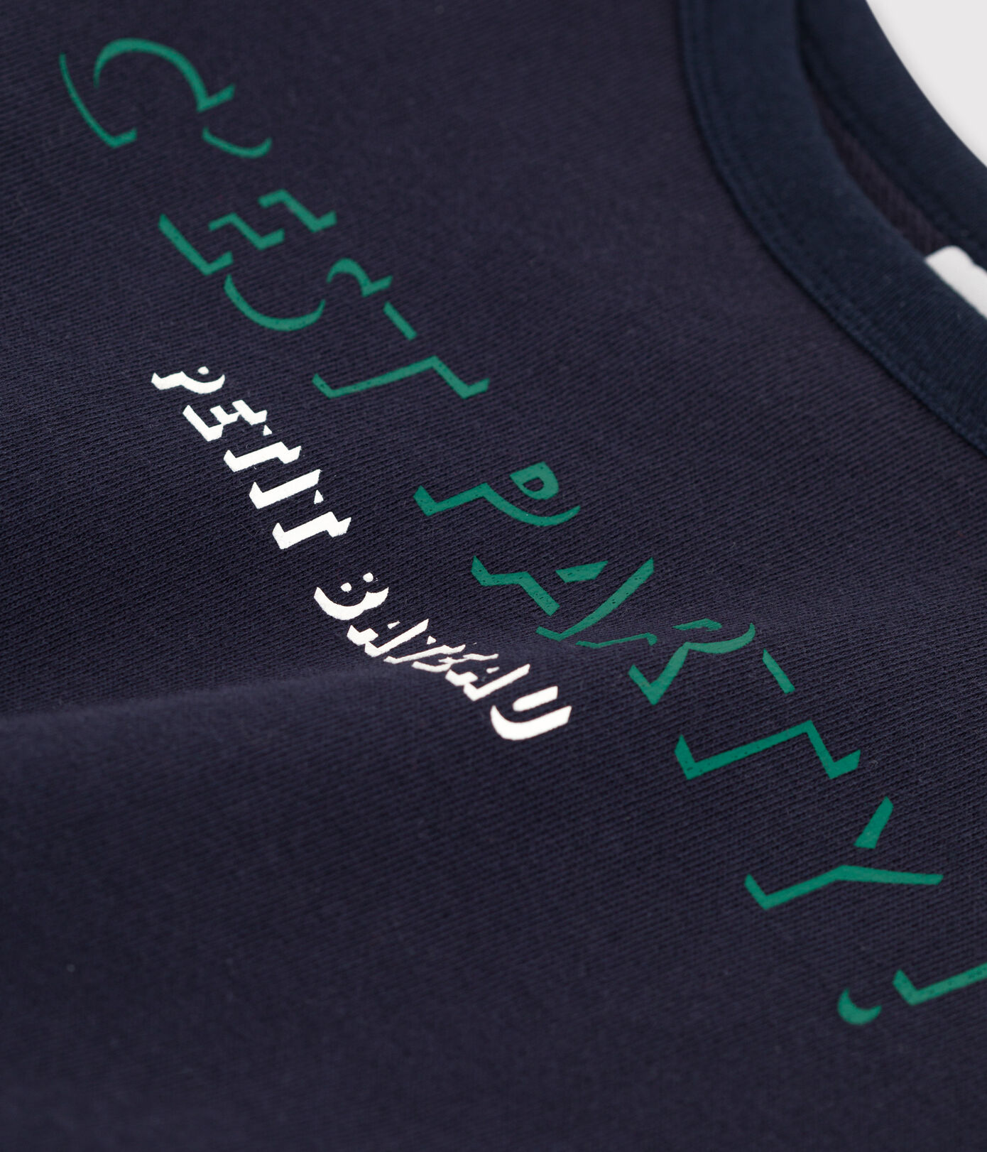 Sweatshirt imprimé en molleton enfant fille / garçon