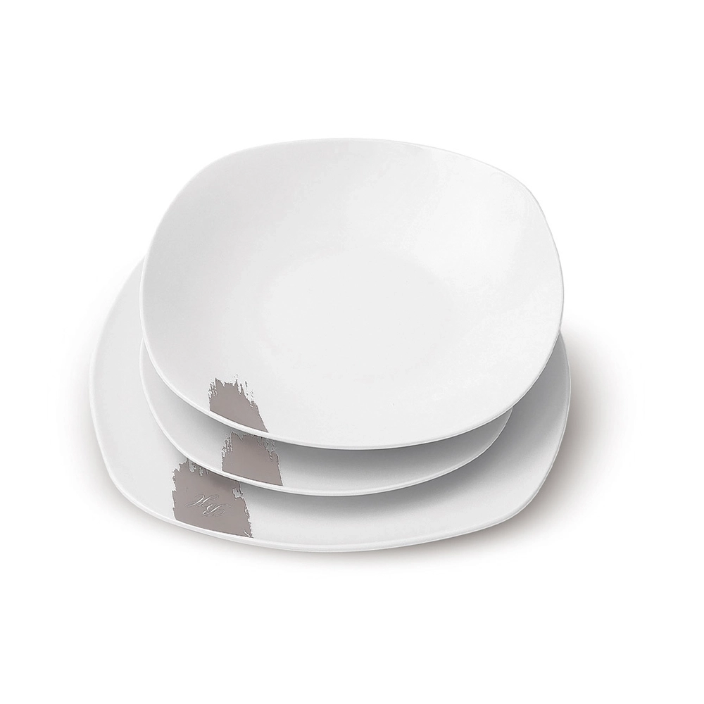 Berlinger Haus 18-teiliges Porzellan Teller-Set Taupe Collection